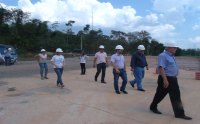 Presidentes dos Creas visitam o canteiro de obras da Usina Santo Antônio
