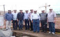 Presidentes dos Creas visitam canteiro de obras da Usina Hidrelétrica de Santo Antônio