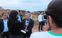 Presidentes concedem entrevista durante o Colégio de Presidentes
