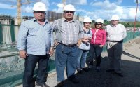 Profissionais internacionais visitam a Usina Hidrelétrica de Santo Antônio