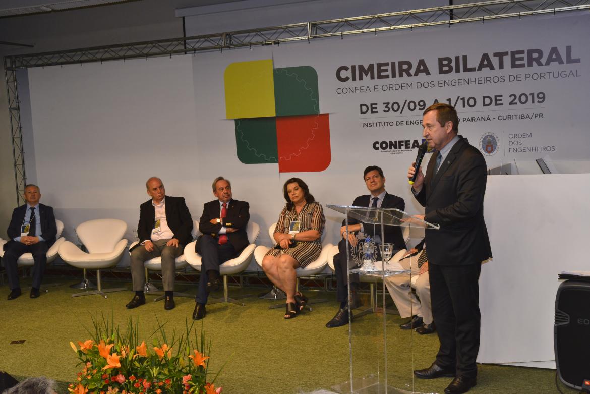 Presidente do Confea, eng. civ. Joel Krüger: aprimoramentos no Termo de Reciprocidade são oportunidade para os engenheiros brasileiros e portugueses