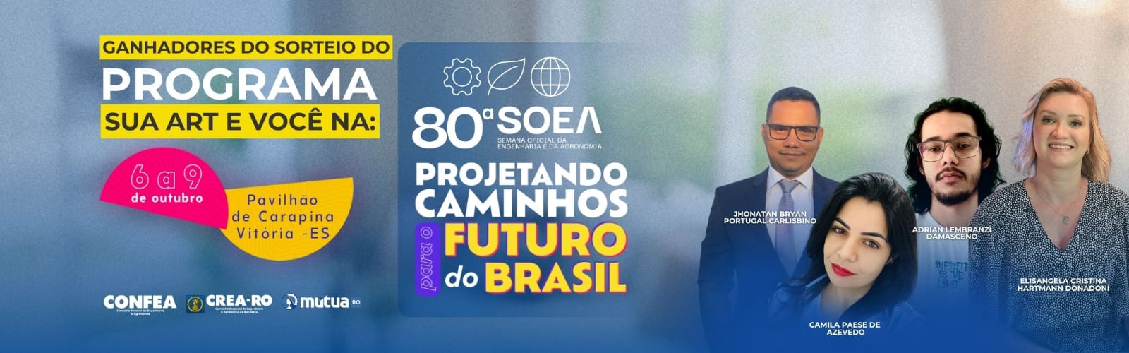 Ganhadores do programa 